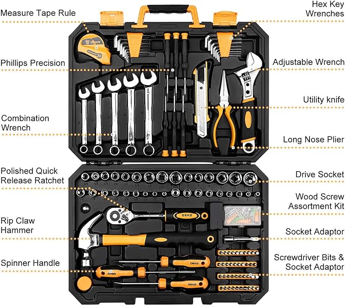 SteelGuard™ 198-Piece Tool Set
